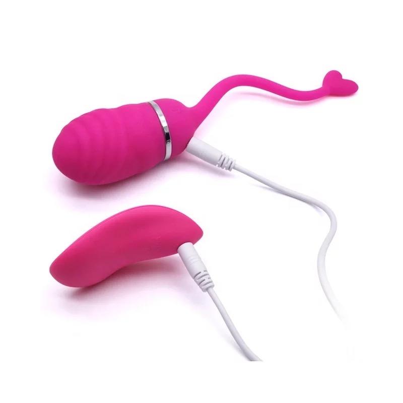 Vibrating Egg with Remote Control Odise USB Silicone Pink