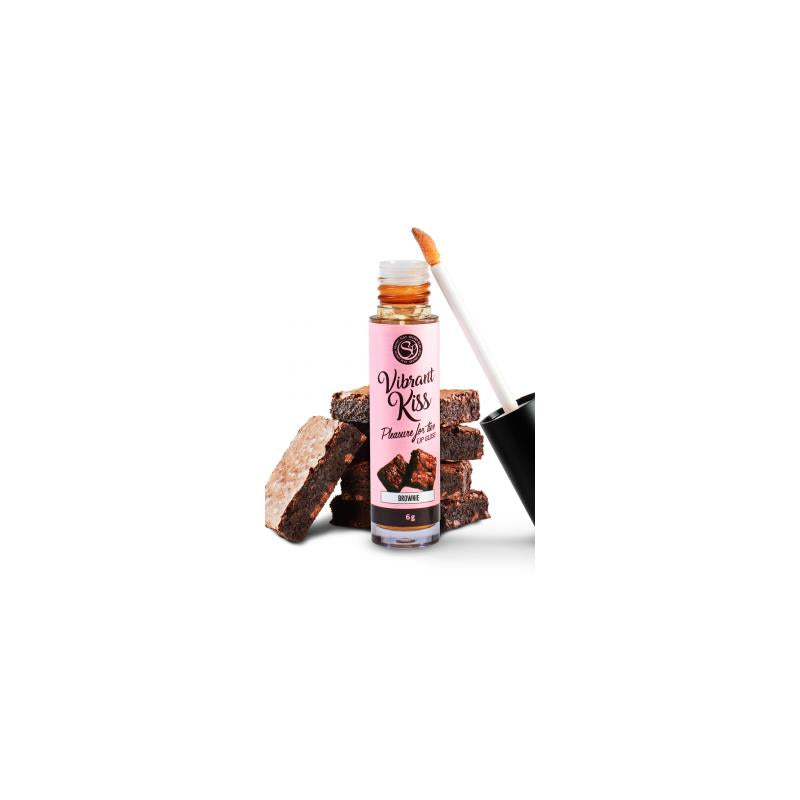 Lip Gloss Vibrant Kiss Flavor Brownie