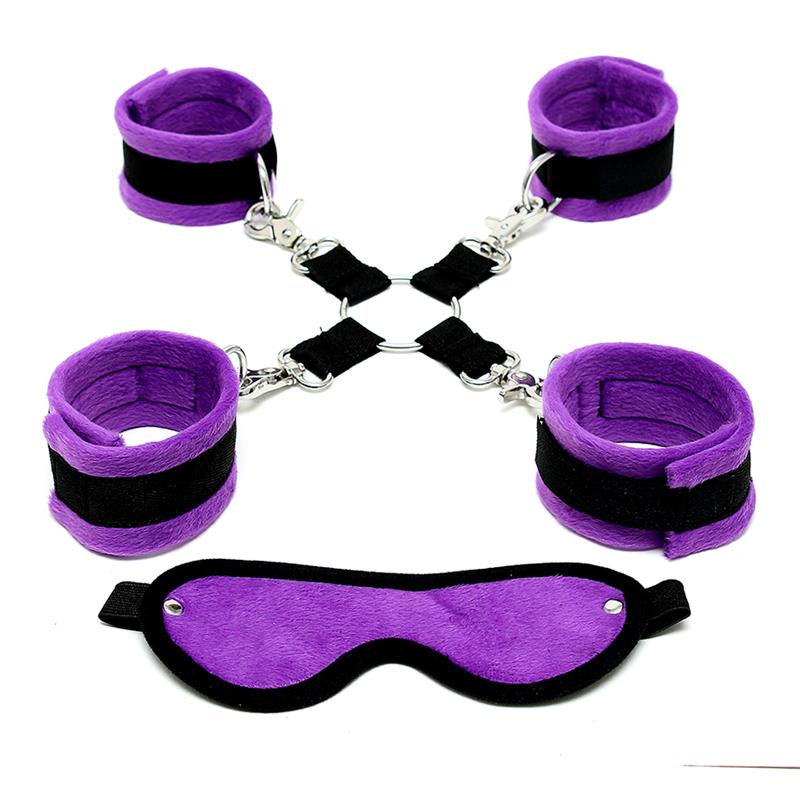 Rimba Bondage Play Bondage Set Purple