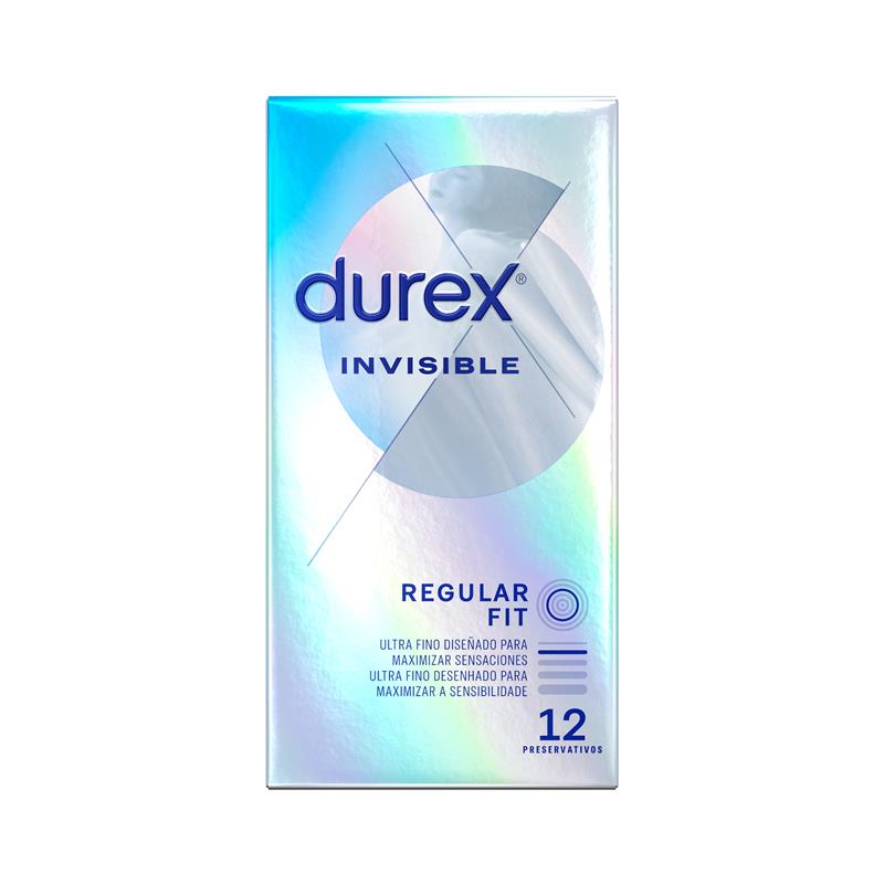 Durex Condoms Invisible 12 ud