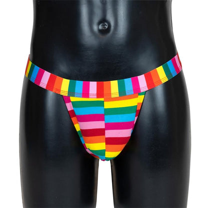 Rainbow Mens Thong