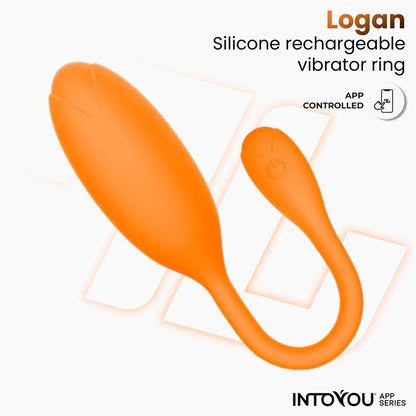 Logan Vibrating Egg with App Unibody Orange