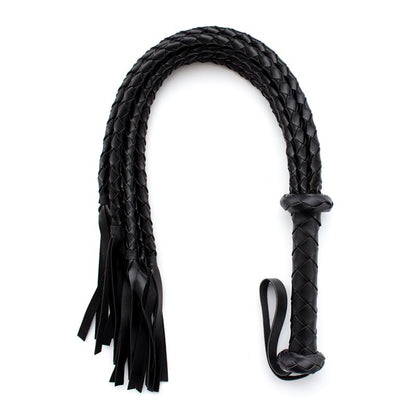 Braided Flogger 75 cm Black