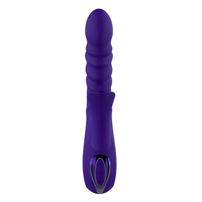 No Fourteen Telescopic Undulating Vibe with High Frequency Tongue Liquid Silicone USB