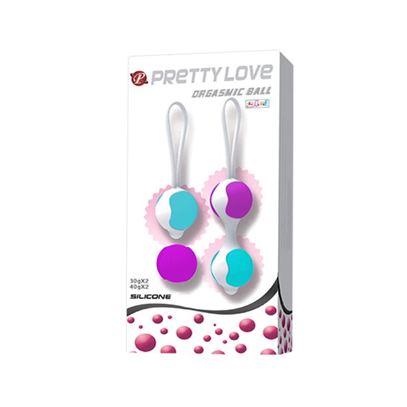 Kegel Balls Orgasmic Balls Pink and Blue