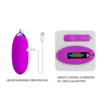 Vibrating Egg Remote Control Jenny