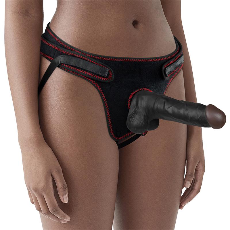 Adjustable Strapon with Dildo 75