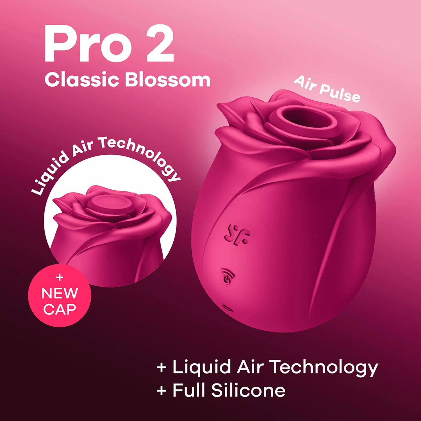 Stimulator klitorisa Satisfyer - Pro 2 Classic Blossom