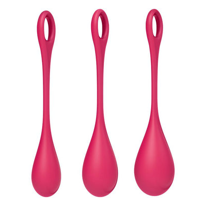 3 Pelvic Floor Ball Pack Yoni Power 1 Red