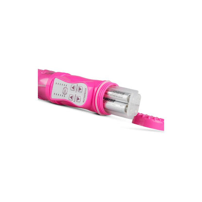 Rabbit Vibrator Thrusting and Rotating Balls Pink