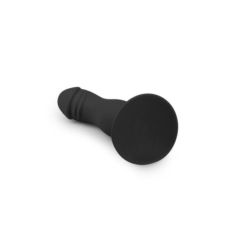 Silicone Dildo With Suction Cup Black