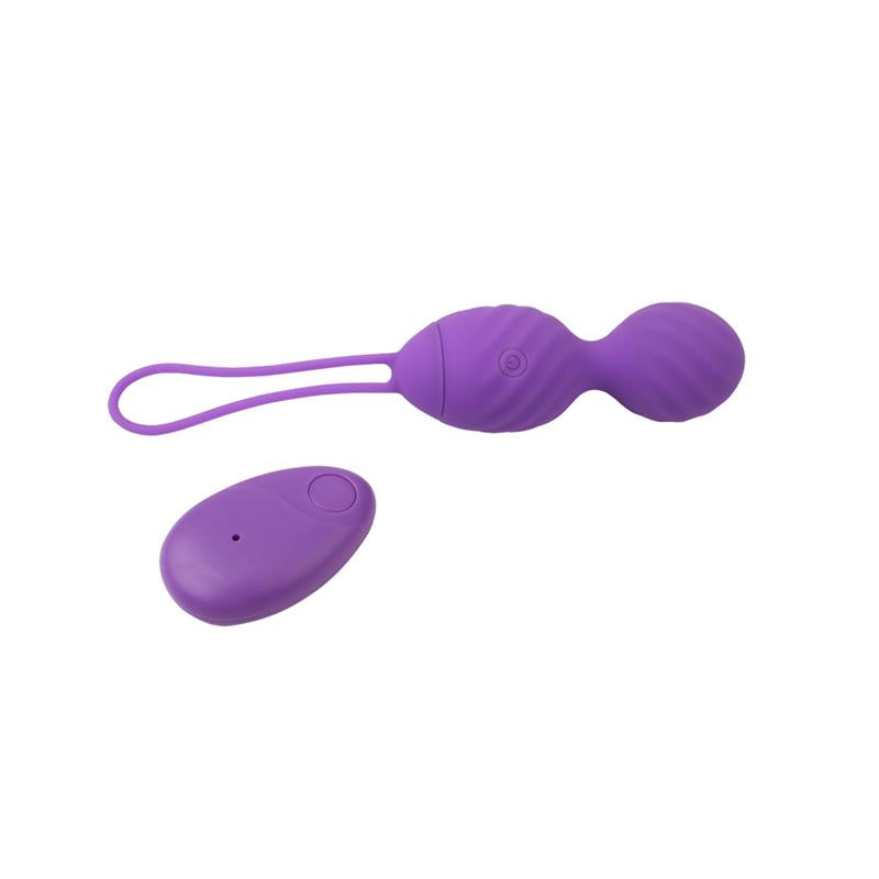 Vibrating Egg Remote Control Ridged USB Silicone 74