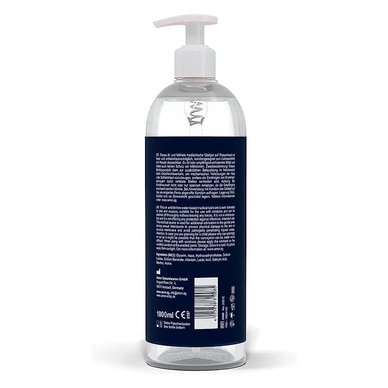 Lube Me Water Base Lubricant Tingly and Warming 1000 ml