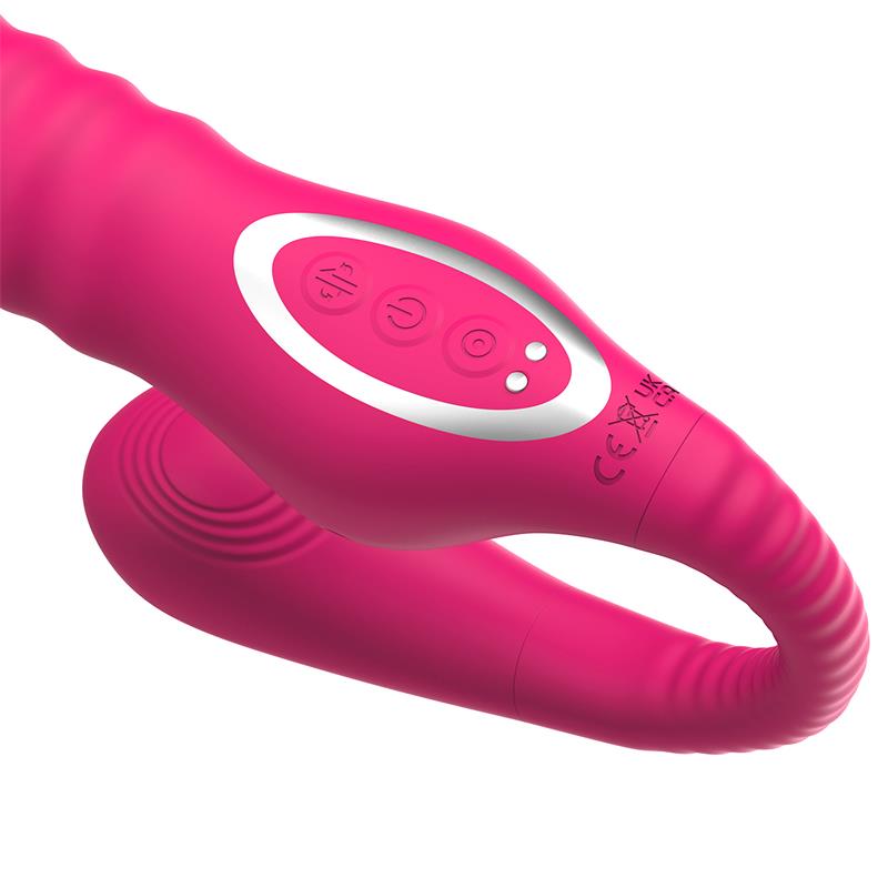 No TwentyThree Double Vibe Pulsation and Thrusting Flexible 180º