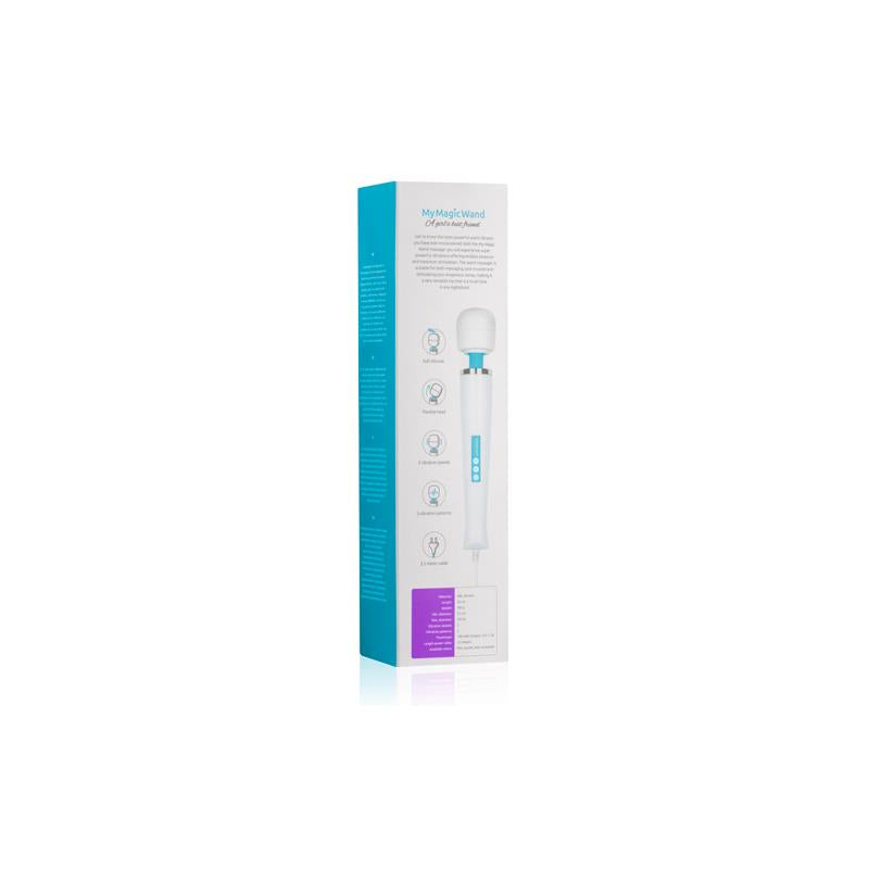 Wand Massager 6 Functions Blue