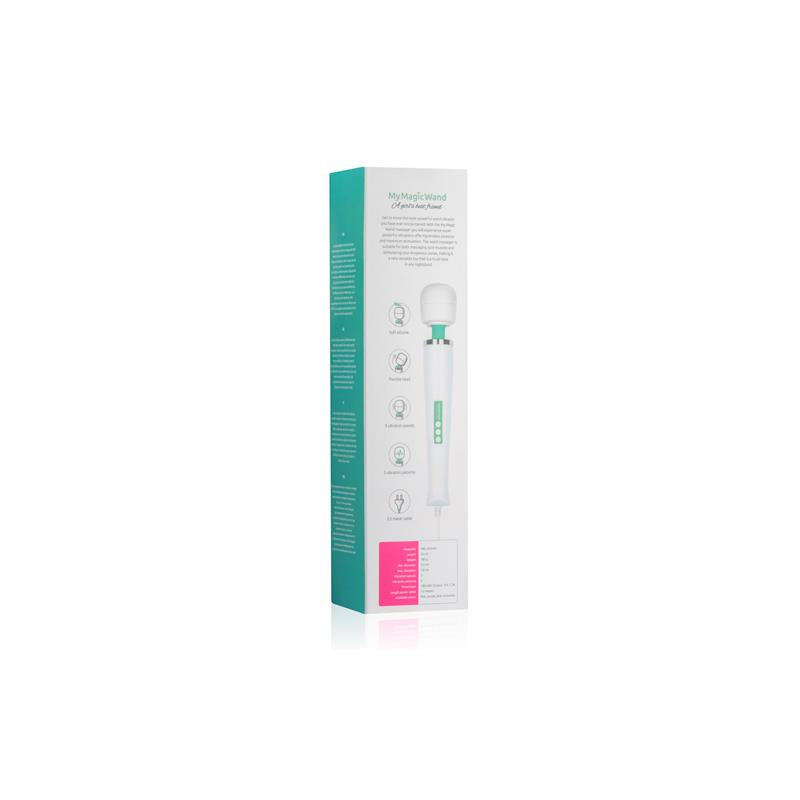 Wand Massager 6 Functions Turquoise