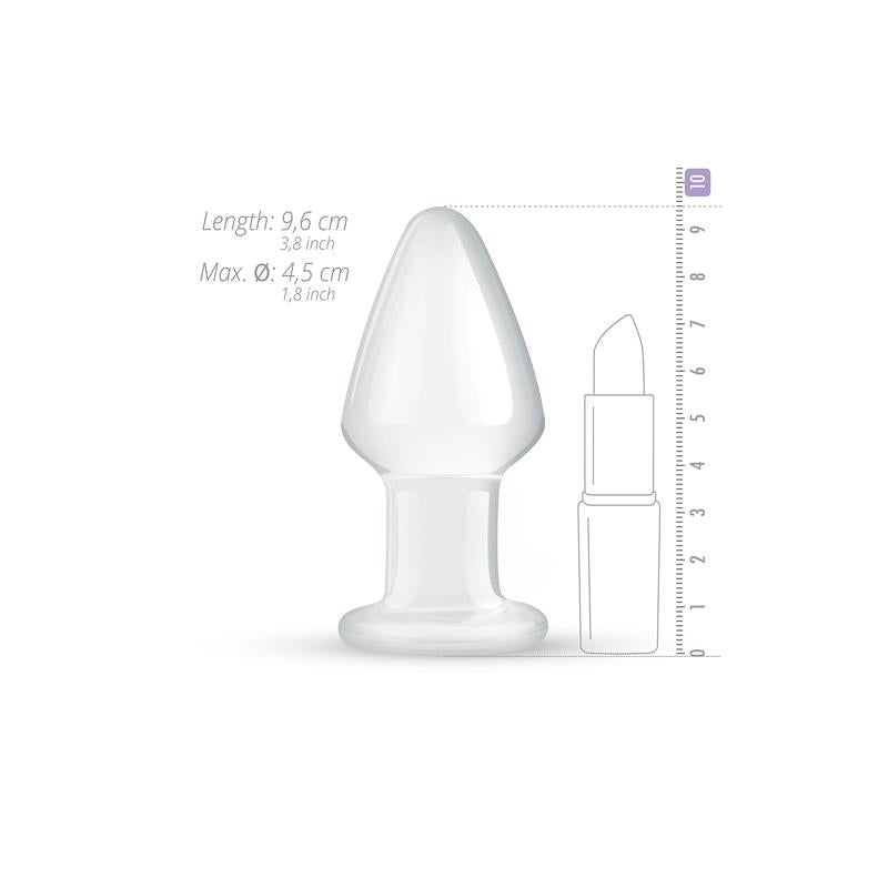 Glass Buttplug No 25