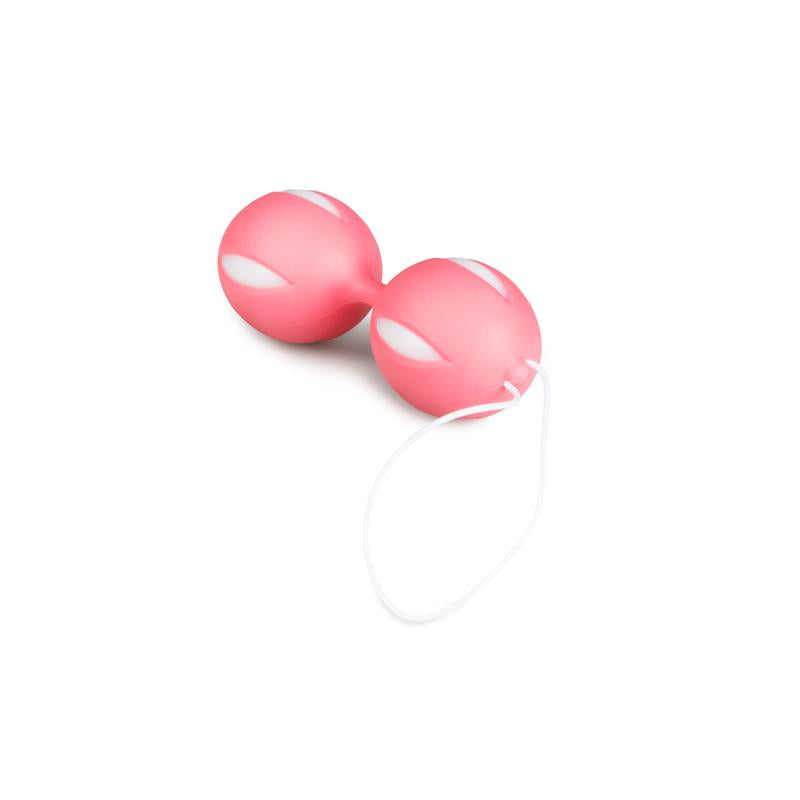 Wiggle Duo Kegel Ball Pink and White