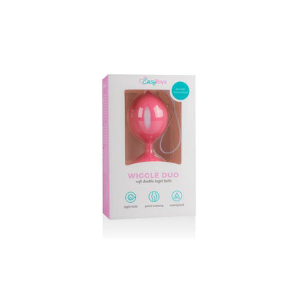 Wiggle Duo Kegel Ball Pink and White