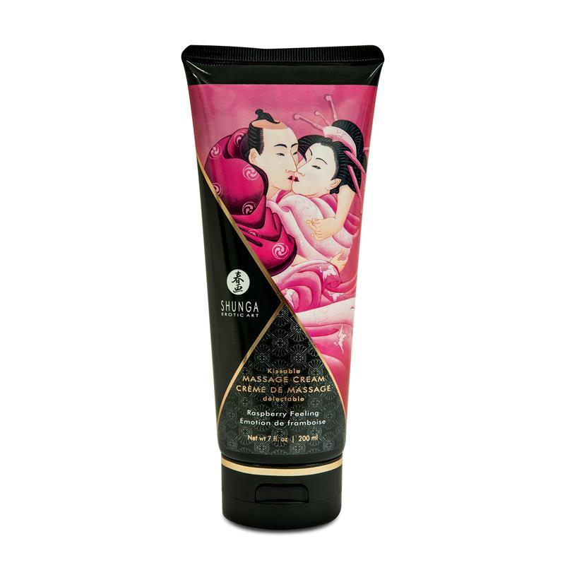 Shunga Massage Cream Raspberry Aroma