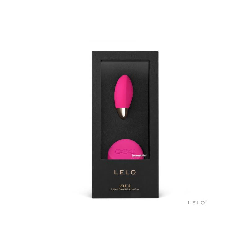 Lyla 2 Vibrating Egg Hot Cerise