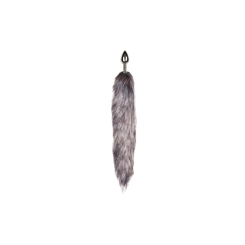 Plug With Foxtail No 5 Silver