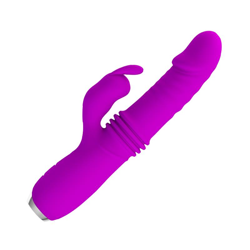 Dorothy Thrusting Vibrator USB Purple