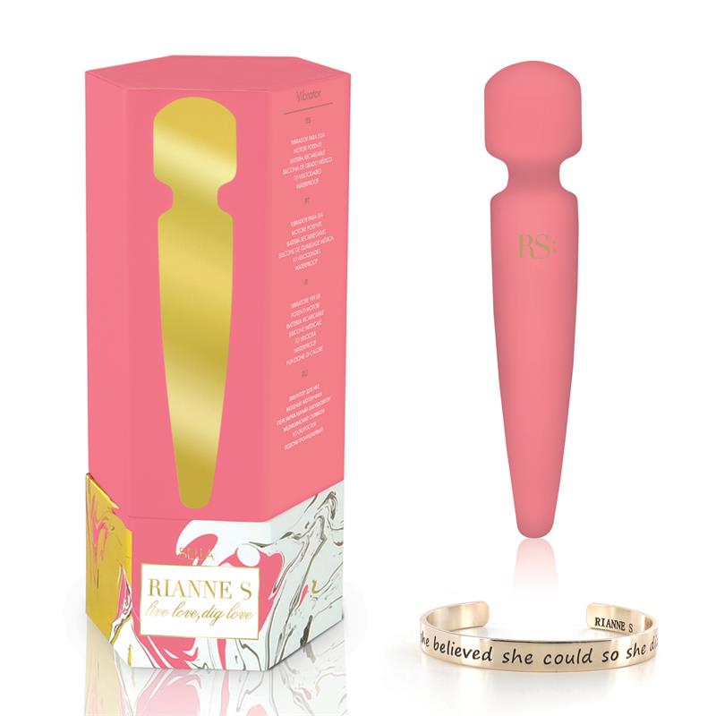 Rs Essentials Bella Mini Body Wand Coral