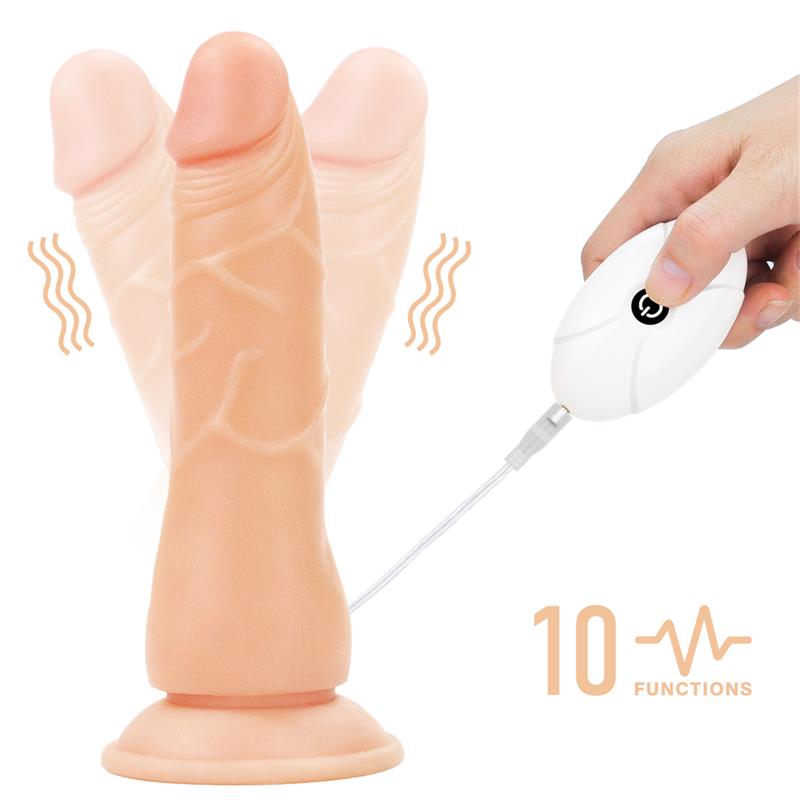 Strap on with Vibrating Dildo with Remote Control 75