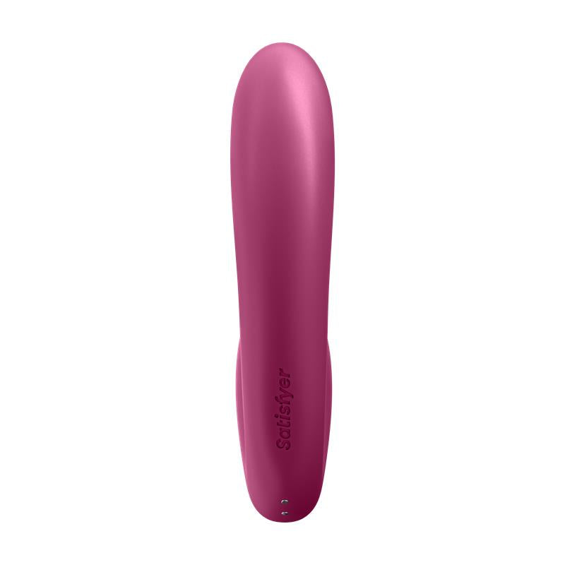 Sunray Berry Clitoris Sucker and Vibe 2 in 1 USB