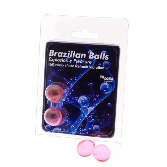 Set 2 Brazilian Balls Refresh Vibration Effect