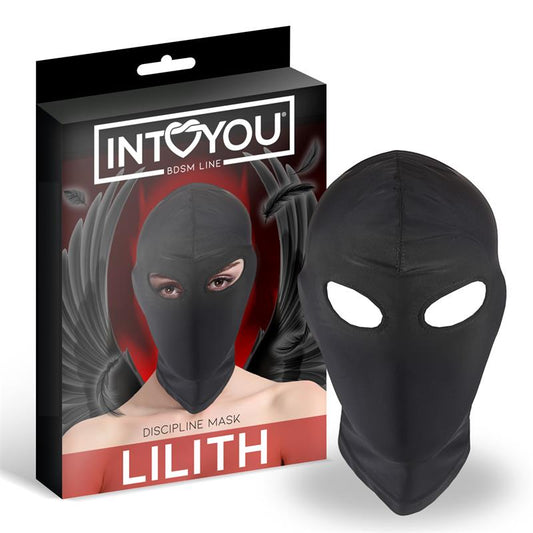 Lilith Incognito Mask with Opening in the Eyes Black