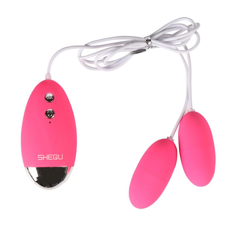 Double Vibrating Egg Silicone Yuesi