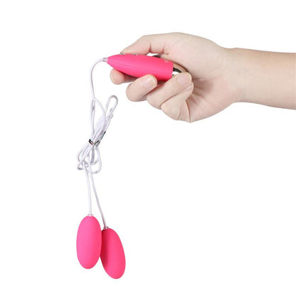 Double Vibrating Egg Silicone Yuesi