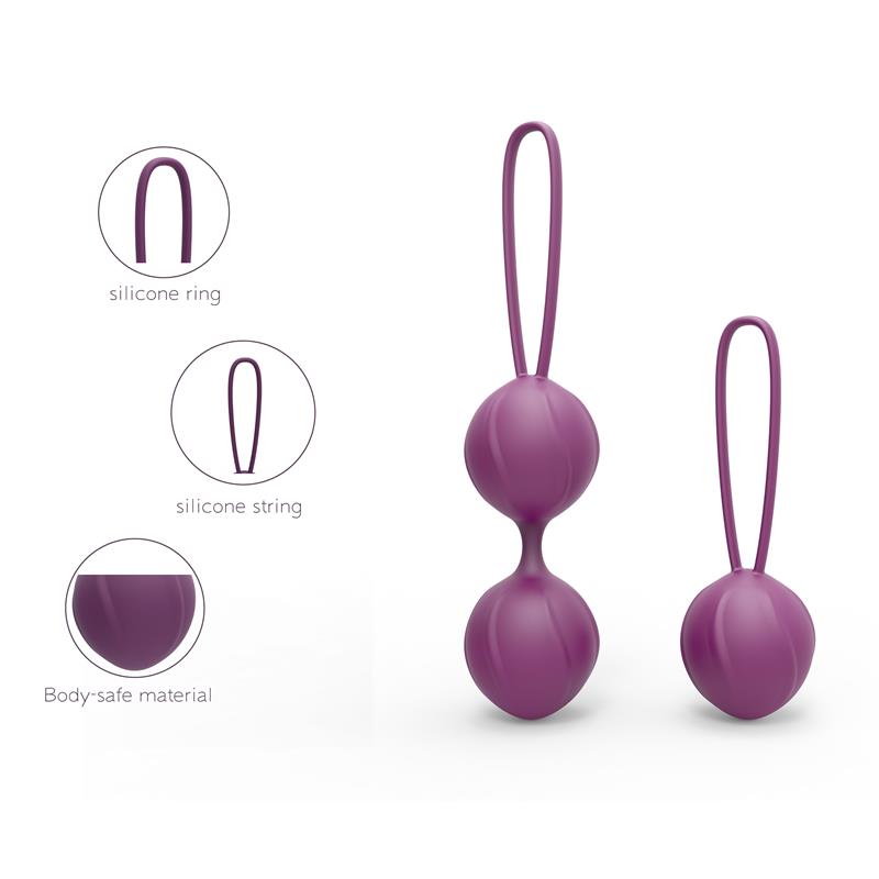 Kelly Kegel Balls Silicone Purple