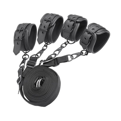 Bed Restraints Set Vegan Leather