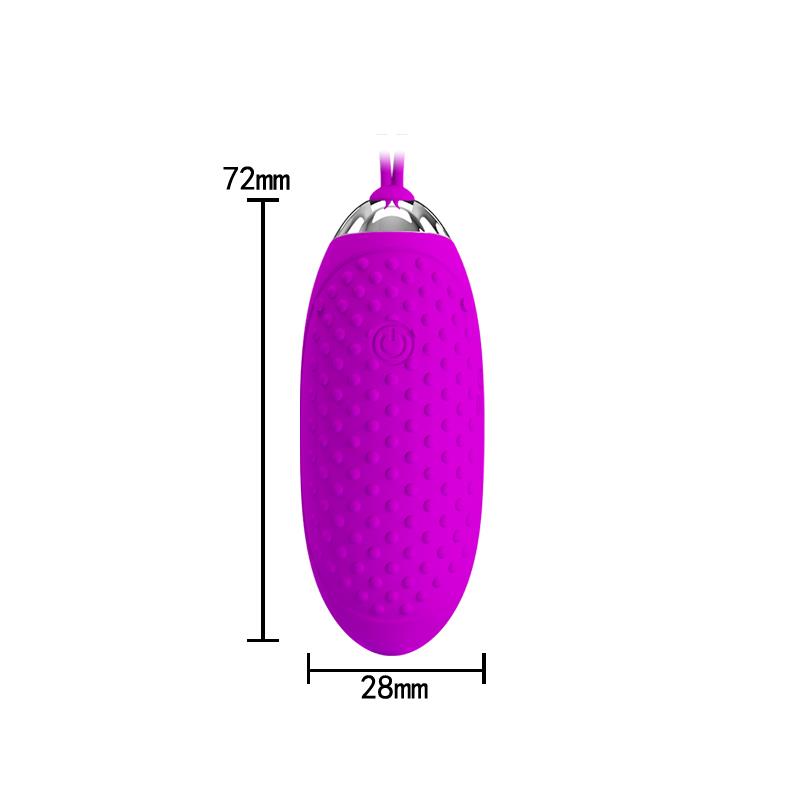 Vibrating Egg Joanna USB Purple