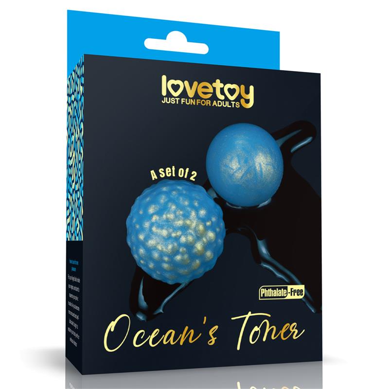 Oceans Toner Kegel Balls Set of 2