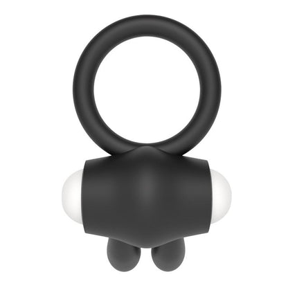 Vibrating Cockring Power Clit Black