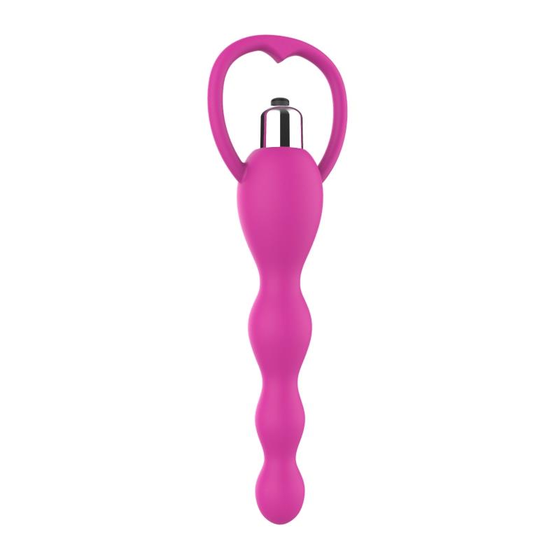 Anal Chain with Vibration Pink