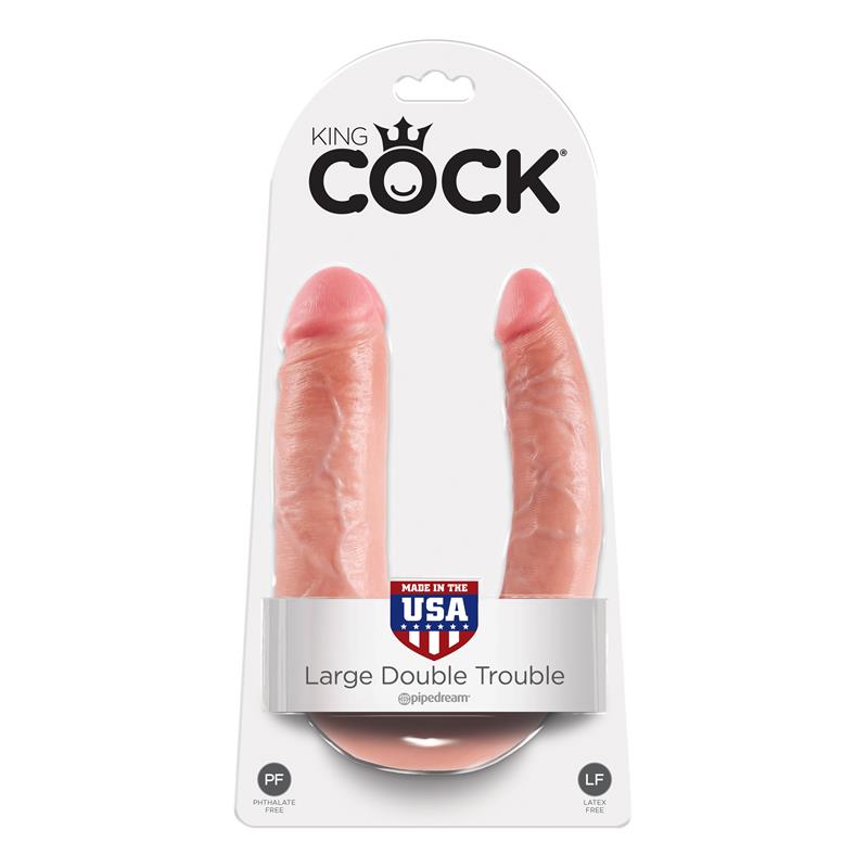 King Cock Double Penetrator Cock Large Flesh