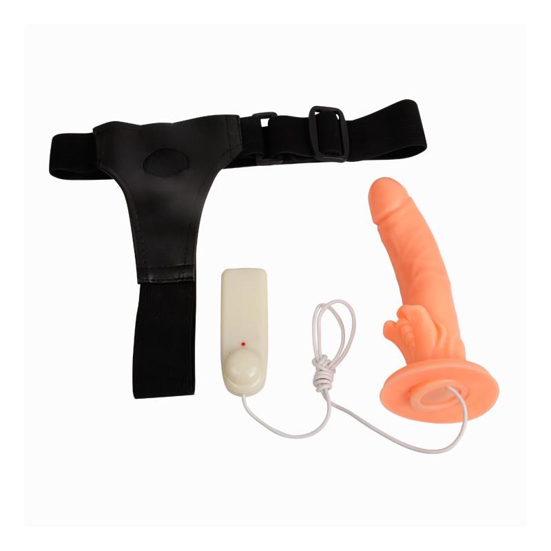 Baile Dildo Strap On with Remote Control 18 cm