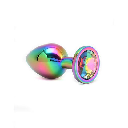 Anal plug and jewel in rainbow colors Plug Rainbow