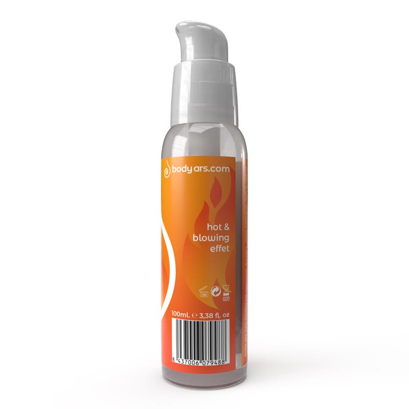 Water Based Serum Dispenser Heat Effect Gel 100 ml