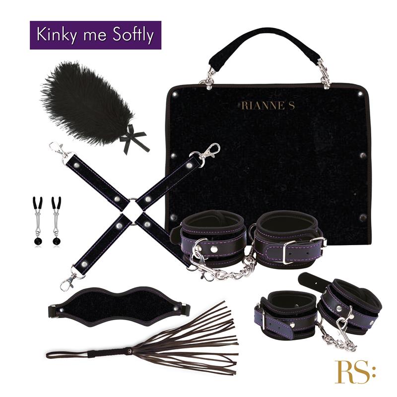 BDSM Set Soiree Kinky Me Softly Black