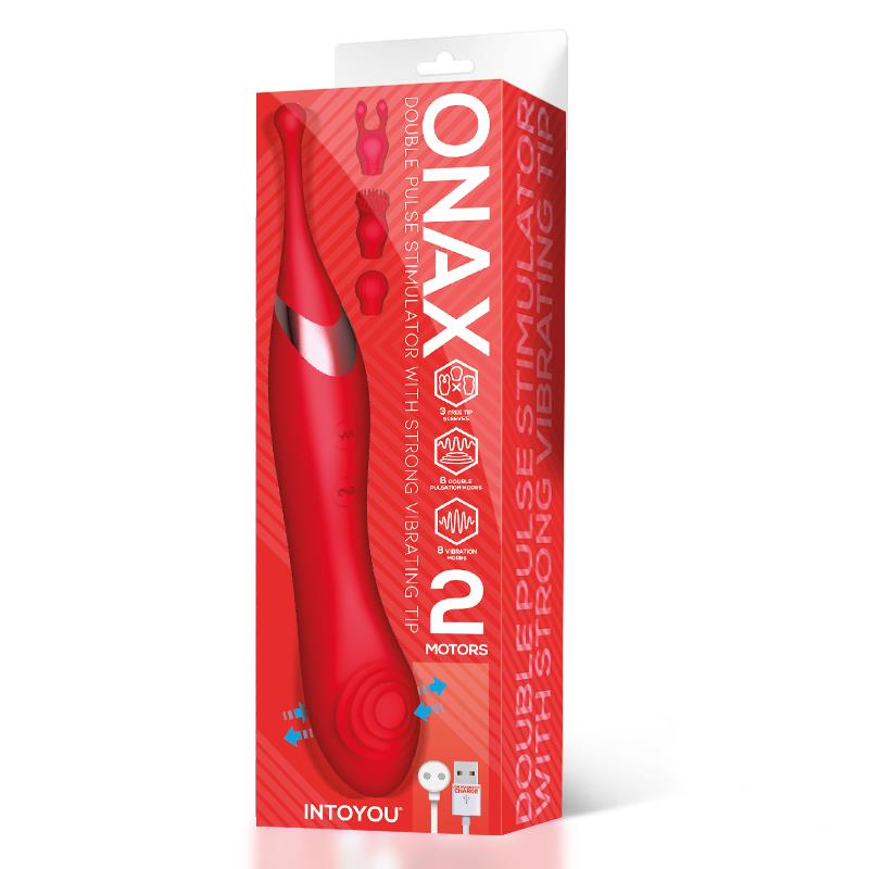 Onax Double Pulse Stimulator with Vibrating Tip USB