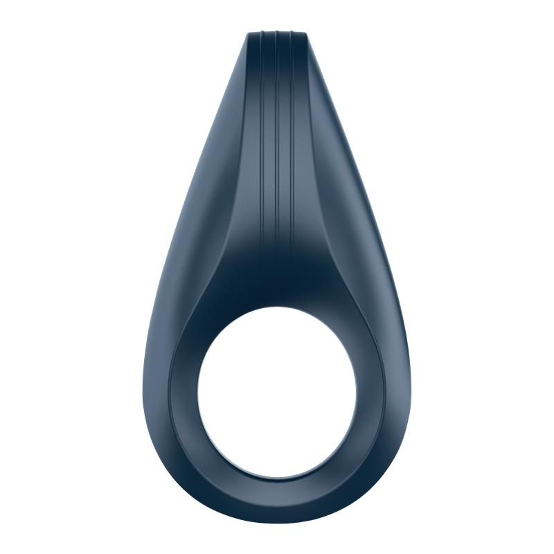 Vibrating Cock Ring Rocket Dark Blue