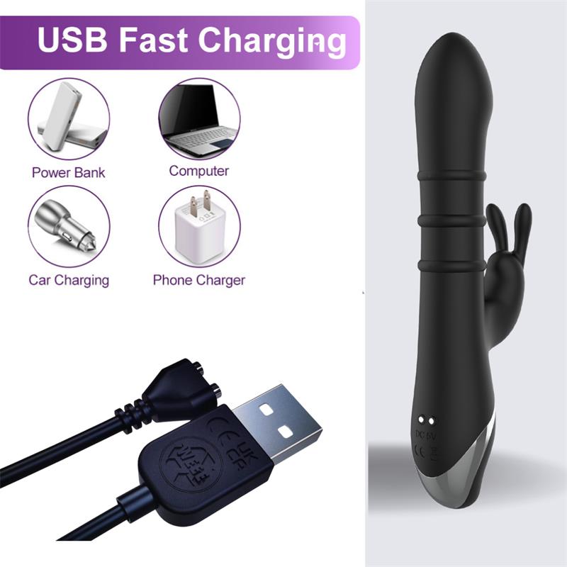 Reipo Vibrator with Up and Down Sliding Rings