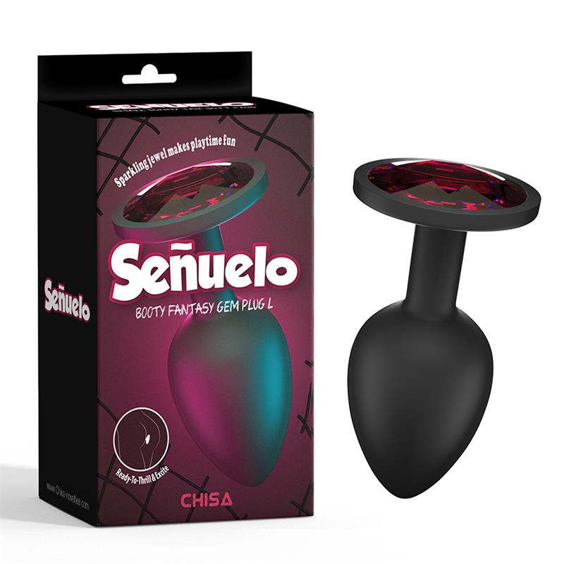 Senuelo Butt Plug with Gem