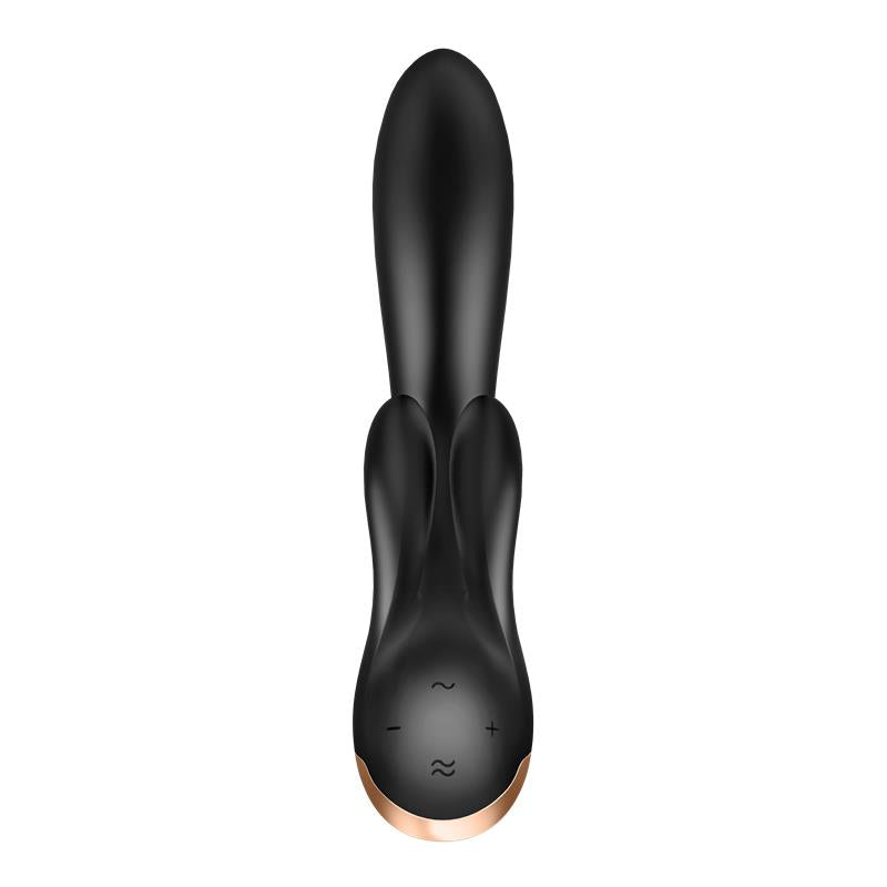 Double Flex G Spot Vibe 3 Motors Satisfyer APP Connect Black